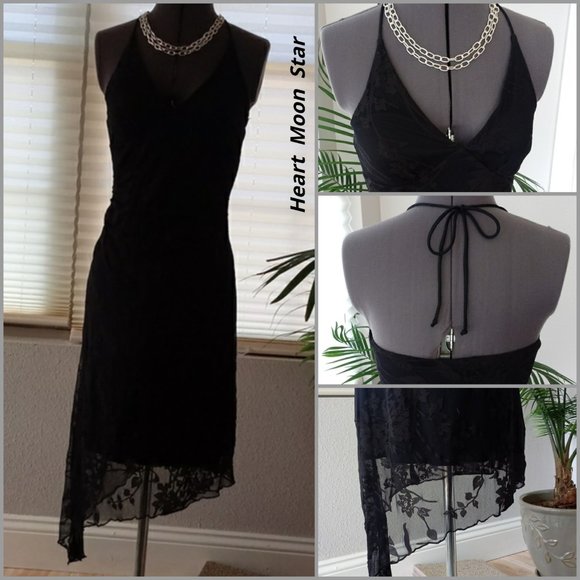 Heart Moon Star Dresses & Skirts - Heart Moon Star Lace LBD